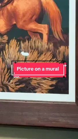 Picture on a mural 