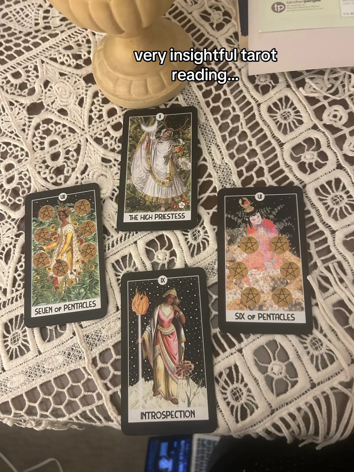 it was actually a good reading tho #67 #fyp #tarot 