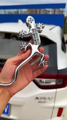 Car gecko safety warning light#car #carmodification #carconversion #carinteriorlight #fyp 