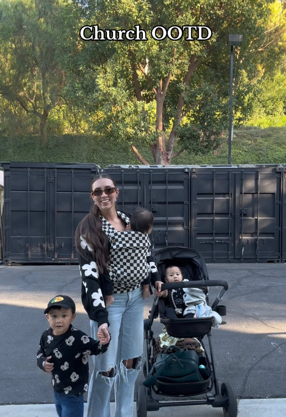 Church family fit -the hubby #church #OOTD #sahm #jesus #kiddos 