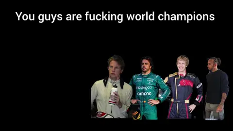 I don't know what I just did #SebastianVettel #FernandoAlonso #JensonButton #LewisHamilton #MarkWebber 