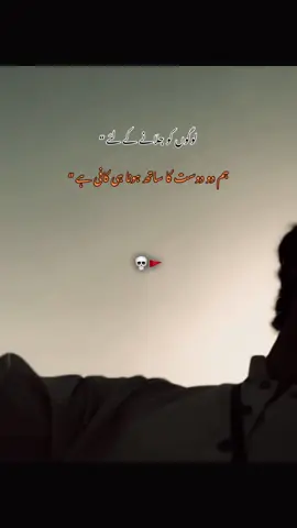 ہم دو دوست کا ساتھ ہونا ہی کافی ہے “💀🚩 #fyyyyyyyyyyyyyyyy #poetrylines #attitudestatus #viralvideotiktok #jwandparast_mr__umair__786 