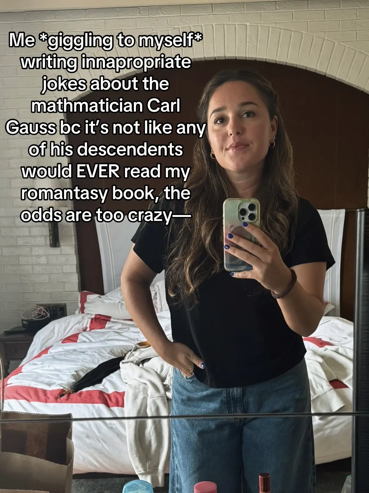 not my untoward thoughts about someone’s grandpa 😔 (real) #BookTok #author #carlgauss 