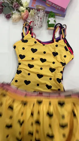 Kit 4 Peças Pijama Feminino Baby Doll Short Doll Estampado Sem Bojo Roupa Dormir 2 Shorts + 2 Blusas##pijama##babydoll##kit##shopee