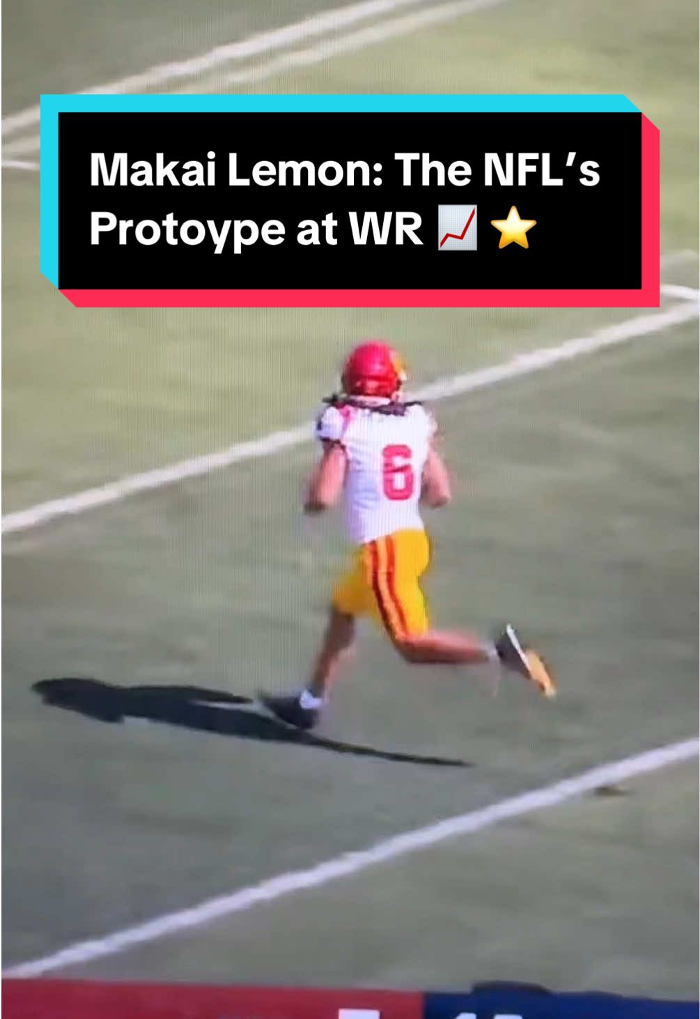 Is Makai Lemon WR1? Let me know ⬇️ #makailemon #usc #uscfootball #CollegeFootball #nfldraft 