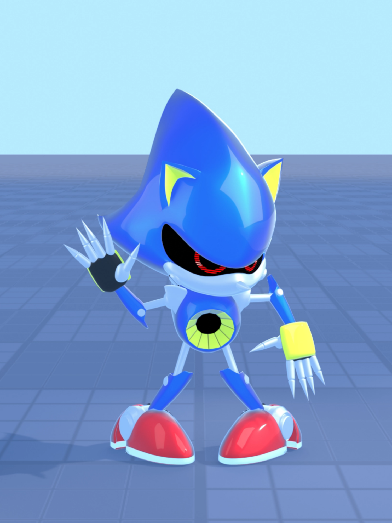 Hi guys, i made a little animation concept for fun, I NEED MORE EMOTES FOR MY BOY!!! #outcomememories #sonicthehedgehog #metalsonic #outcomememoriesmetalsonic