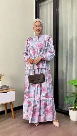 syana set rok motif terbaru yaa bun 🥰 #xyzbca #setrokviral #onesetkekinian #setelanrok 