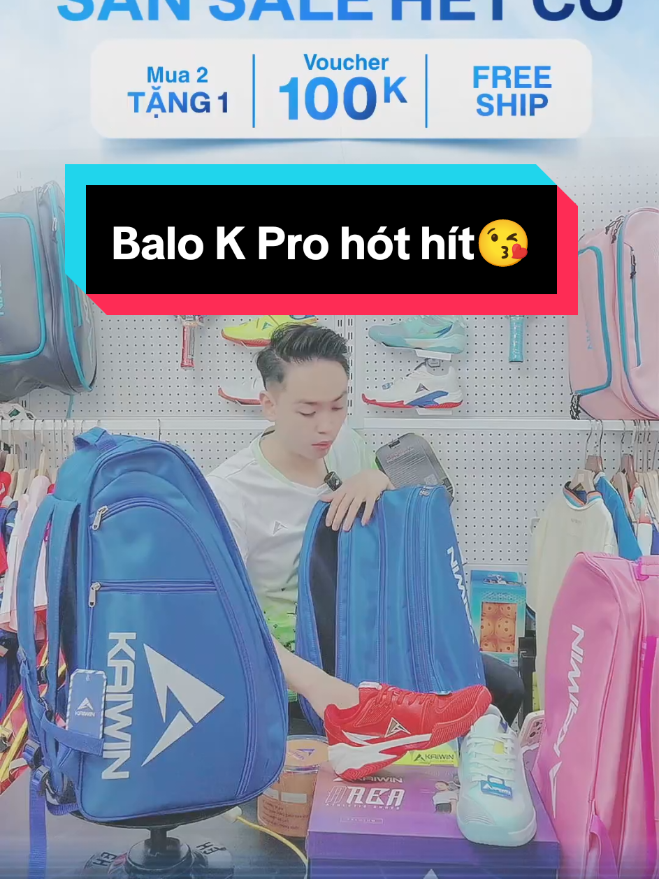Balo xịn sò bạn nhất định phải mua😘!!!#pickleball #pickleballhanoi #kaiwin #kaiwinhanoi  #BaloKPro 