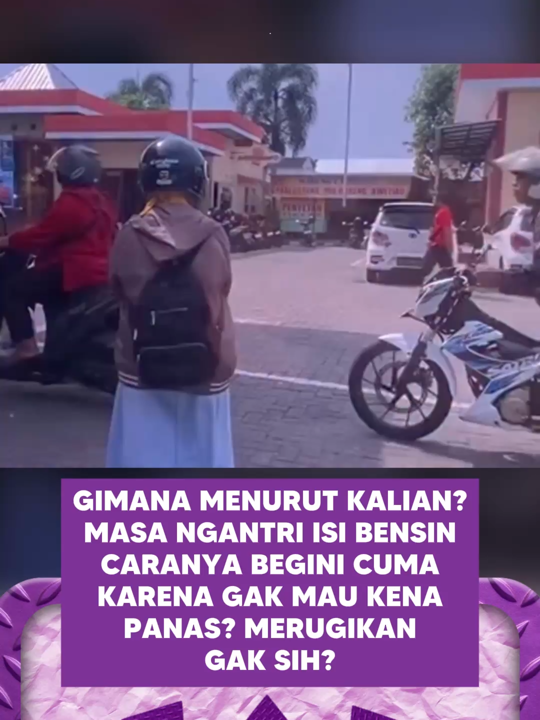 cuma karena gak mau kena panas nih! - SpeedCash sc: burninbabyy #berita #info #fyp #ForYou #speedcash