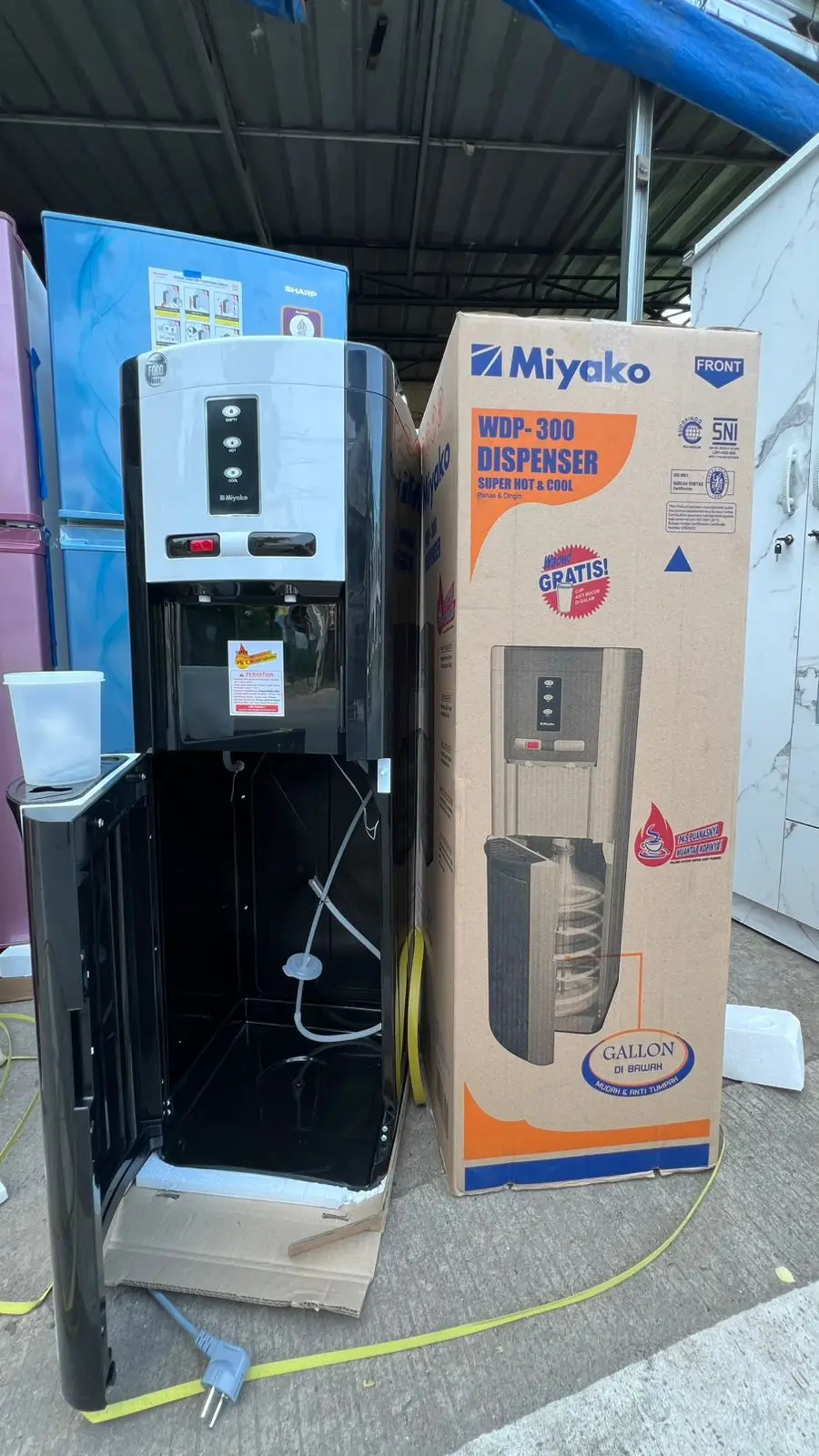 Dispenser Miyako Tersedia - normal - ⁠panas - ⁠dingin Hrga Rp 1,300 rb#viral #fyppppppppppppppppppppppp #hilyafurnitureserang #rekomendasi #fypage 