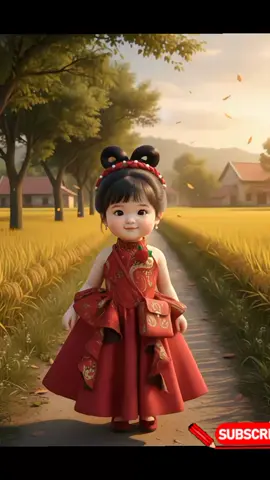 Bé xinh ở đồng quê VN 💓 Set đồ trong giỏ hàng em ạ 🍀 #baybycute #viralbaby #xuhuongtiktok #embenhay #funnybabyvideos 
