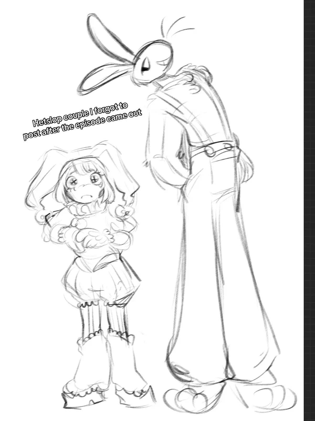 Posting this before I start posting Princess tutu again cause I’m rewatching it rn I do need to draw them again tho #funnybunny #tadc #pomni #jax #fyp 