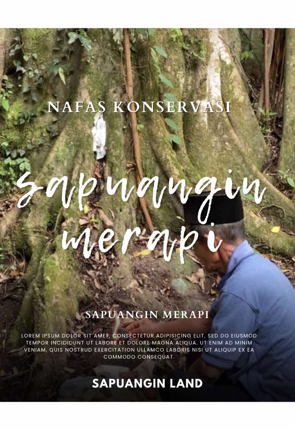 menyambung insan dengan alam♻️ #sapuanginmerapi #nature 