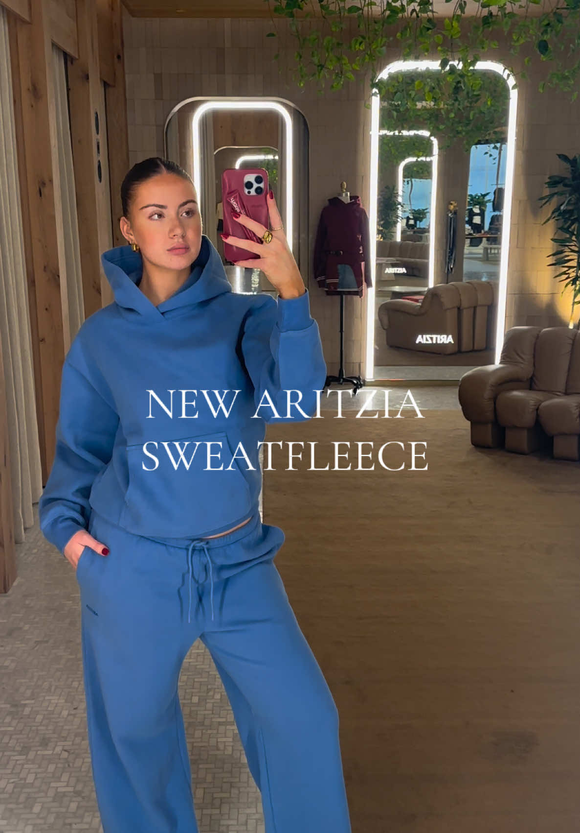 ARITZIA SWEATFLEECE NEVER FAILS 👏🏼👏🏼  #aritzia #newaritzia #sweatfleece #sweatset #shoppinghaul 