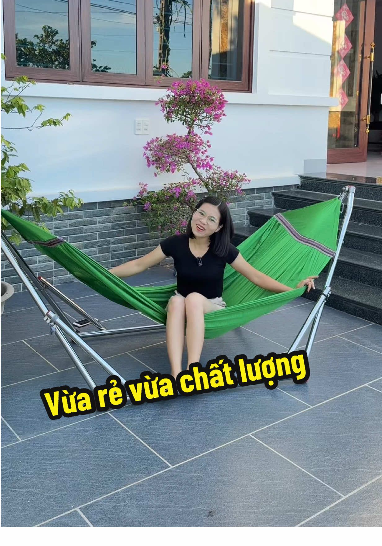 Võng lưới cán thép khổ rộng A60 kích thước 130*230; chất liệu dày dặn thóng khí 2 lớp; 3 mắt xích bằng thép không gỉ; nhiều màu#ebichnhanong #xuhuong #vongluoi#vongluoicanthep #viral 