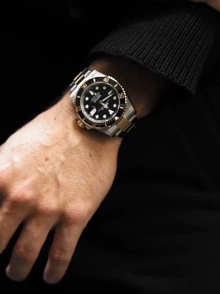 Rolex Submariner Date Men's Watch 41mm Oystersteel And Yellow Gold 126613LN-0002 Black Gold #Rolex #Rolexgold #Clock #Genuine #tiktokshop