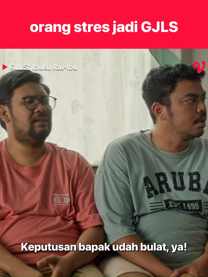 bukan bloopers, tapi emang gini adegannya 🎬 GJLS: Ibuku Ibu-Ibu (Rigen, Hifzi, Rispo) bakal tayang mulai 11 Oktoberrrr di Vidio! #filmindonesia #gjls #standupcomedyindonesia