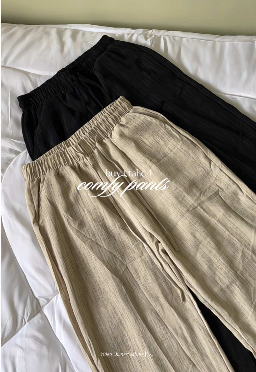 buy 1 take 1 comfy pants💫 #comfypants #pantsforwomen #casualpants #buy1take1pants #fyp 