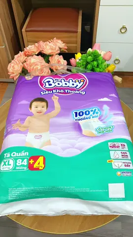 Bịch Tã Quần Bobby siêu khô thoáng,thấm hút nhanh #bimbobby #tabimchobe #taquanbobby #taquanchobe #bimquanchobe 