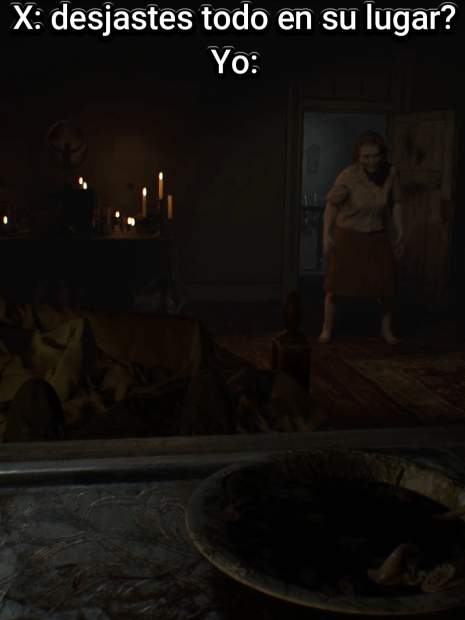 A quien mas le sucedio?💀#reside4ntevil7 #residentevil #dormitorio #marguerite #marguritebaker #familybaker #clancy