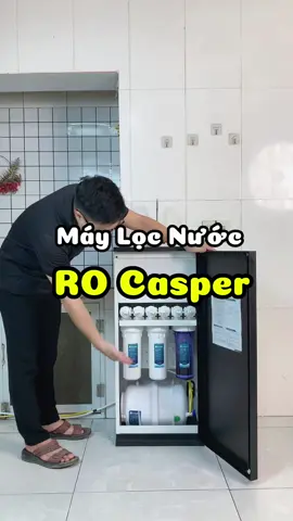 Máy lọc nước RO Casper lắp đặt tại nhà. #vienvova88 #maylocnuoc #maylocnuocRO #MáyLọcNướcCasper #casper 