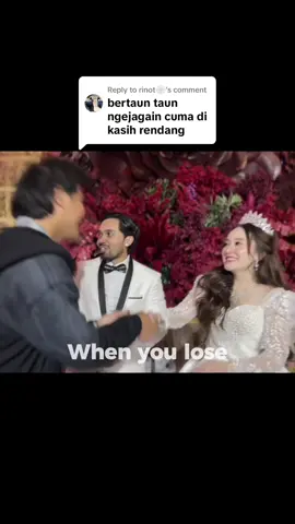 Replying to @rinot🕸️ hari ke 4 setekah pernikahannya..