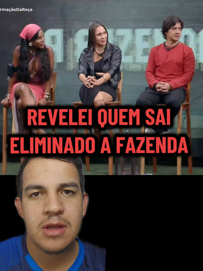 Com Dudu Fazendeiro, Revelei quem sai eliminado de A Fazenda 17 entre Carol, Yoná e Gui