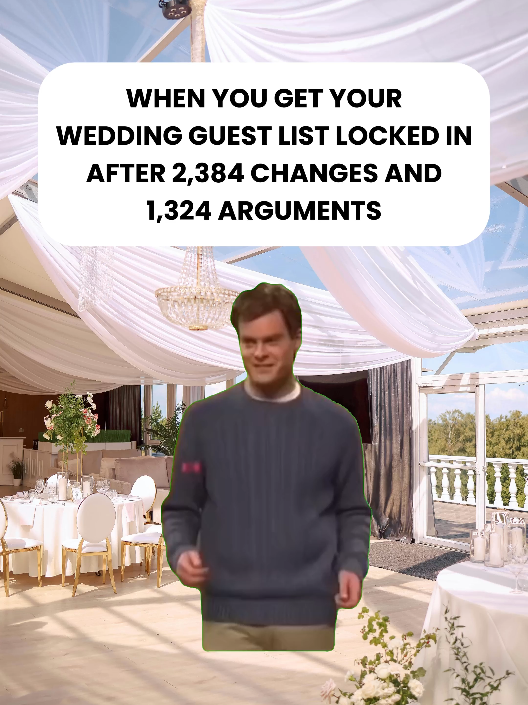 Every Bride Knows This Wedding Guest List Drama! 😂 #weddingplanning #2027bride