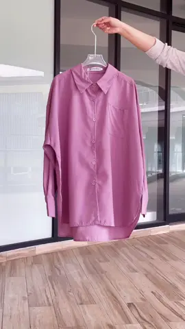 Selesa dan stylish nak gayakan pergi kelas nampak kemas dengan kemeja ni 😍😎 #ootdmalaysia #simpleoutfit #bajucantik #youmilier #malaysiatiktok 