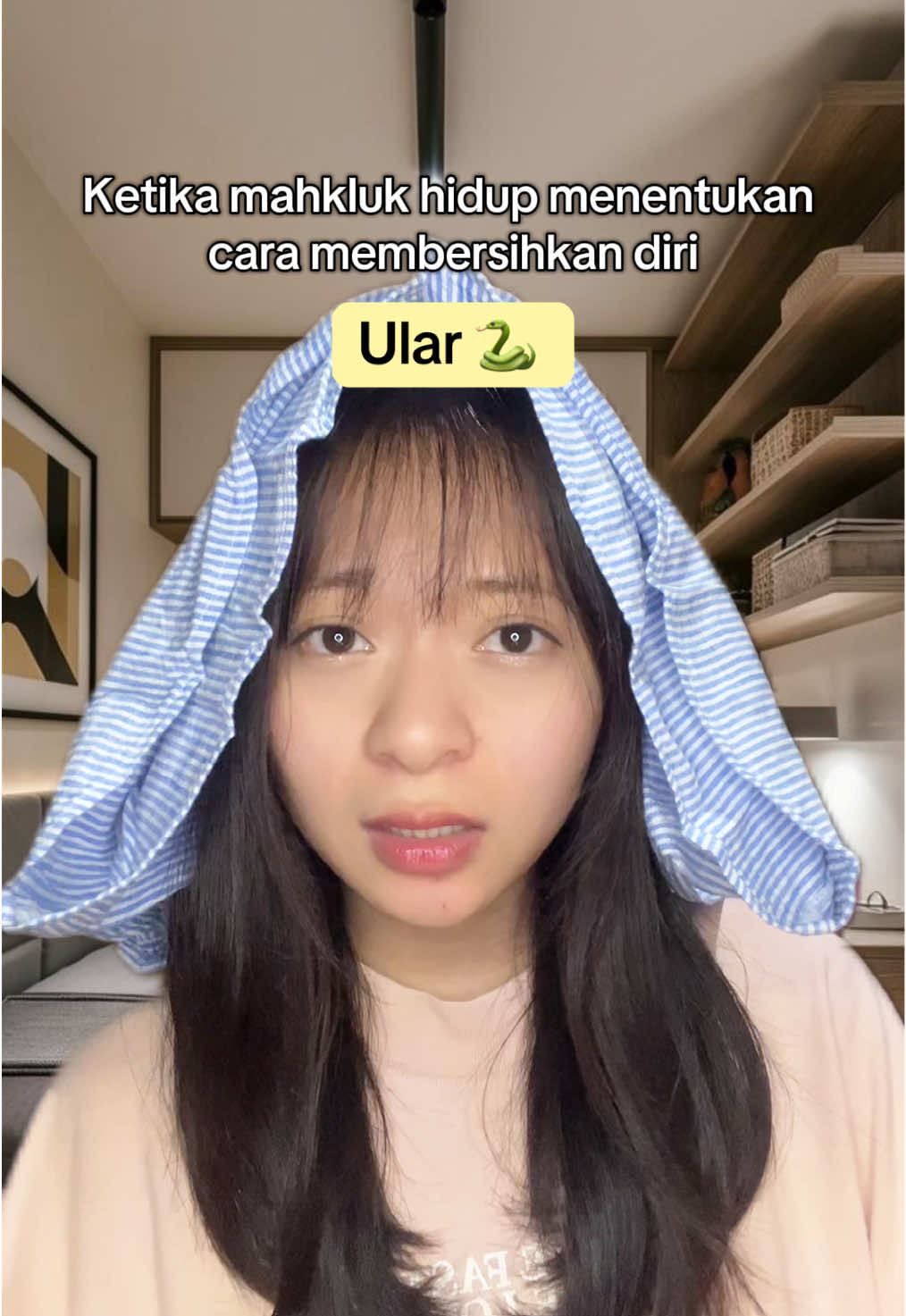 Siapa nih yang sering kewalahan waktu mandiin kucing? Itu krn mereka ga suka air loh!  Btw kalian yang manusia, jangan lupa rawat diri seperti aku pakai moisturizer128 dari makarizo ya!!  #makarizo128 