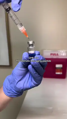 Your skin will thank you antiaging ghkcu copperpeptide peptidepower #USFitness #EuropeFitness