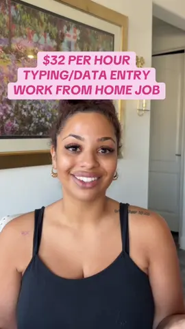 Here is a typing data entry work from home job anyone can do! They are hiring quickly, so check it out and apply run. Don’t walk! #dataentry #workfromhome #remotework #remotejobs #wfh 