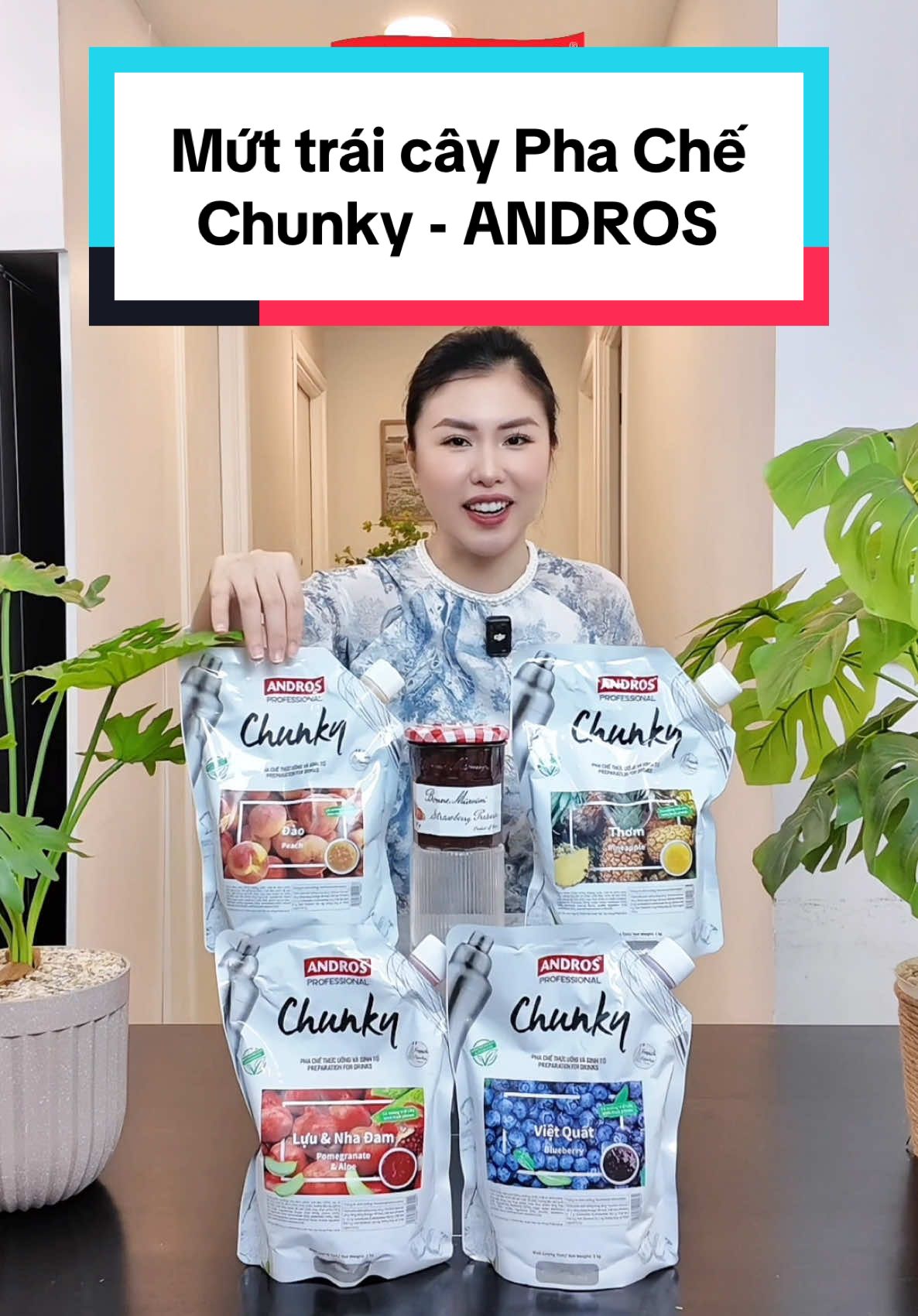 Mua mứt pha chế, mứt ăn bánh mì thì cứ Andros mà mua. Thương hiệu uy tín được các đầu bếp tên tuổi lựa chọn ạ. #muttraicayphache #andros #mutdautay #nguyenlieuphache #mymupreview 