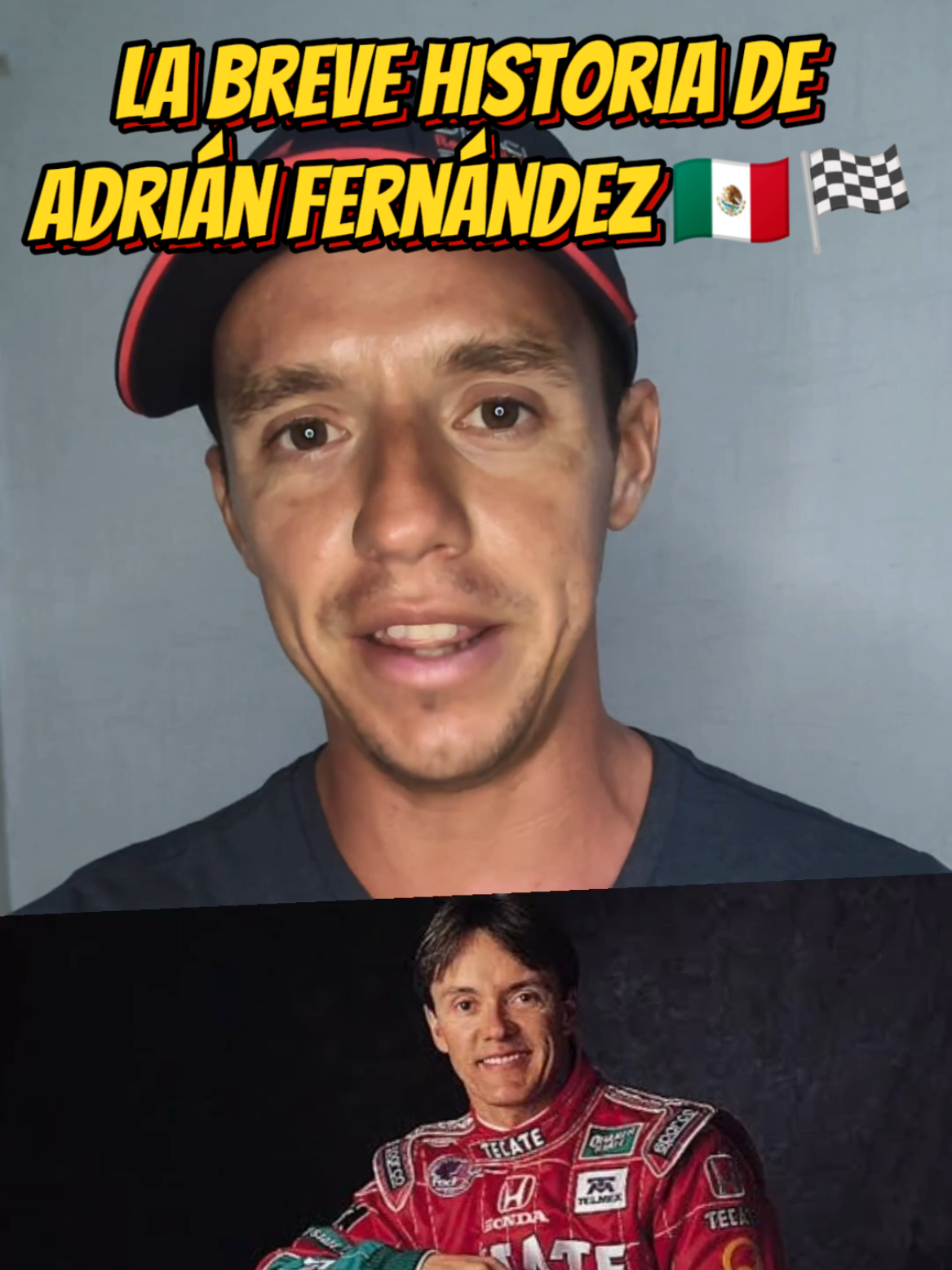 Adrián Fernández gran piloto mexicano 🇲🇽🏁🏎️ #indycar #TikTokDeportes #mexico  #f1mexico #tecate 