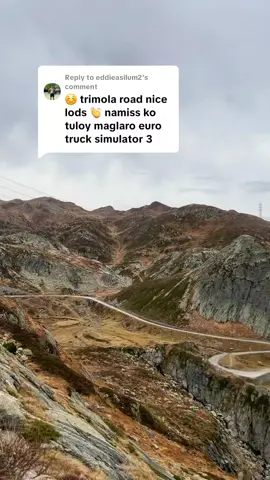 Replying to @eddieasilum2 GOTTHARD PASS REAL LIFE 😍  GOTTHARD PASS TRUCKERS OF EUROPE 3 #reallife #fyp #GHOTTHARDPASS #truckersofeurope3 