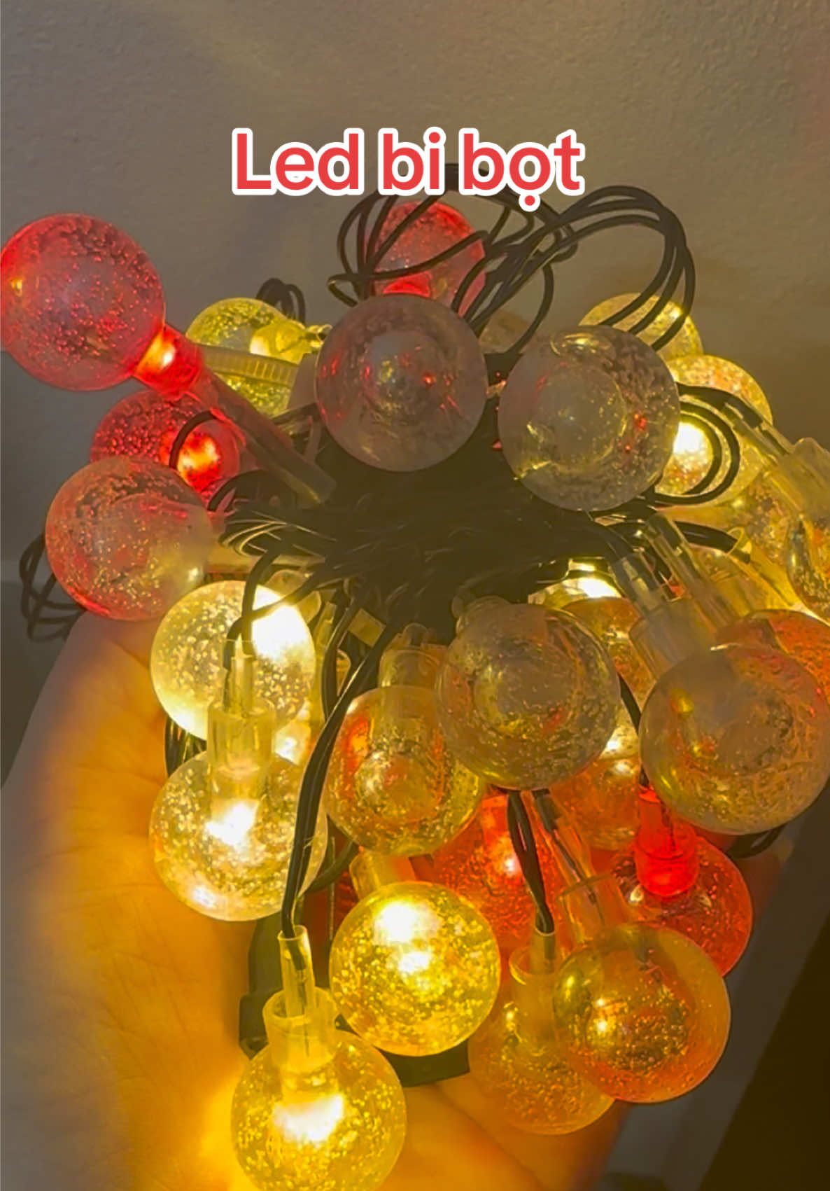 Led bi bọt có nháy dài 10m #TikTokAwardsVN #vairal #xuhuong #ledbibot #đènledtrangtrí 