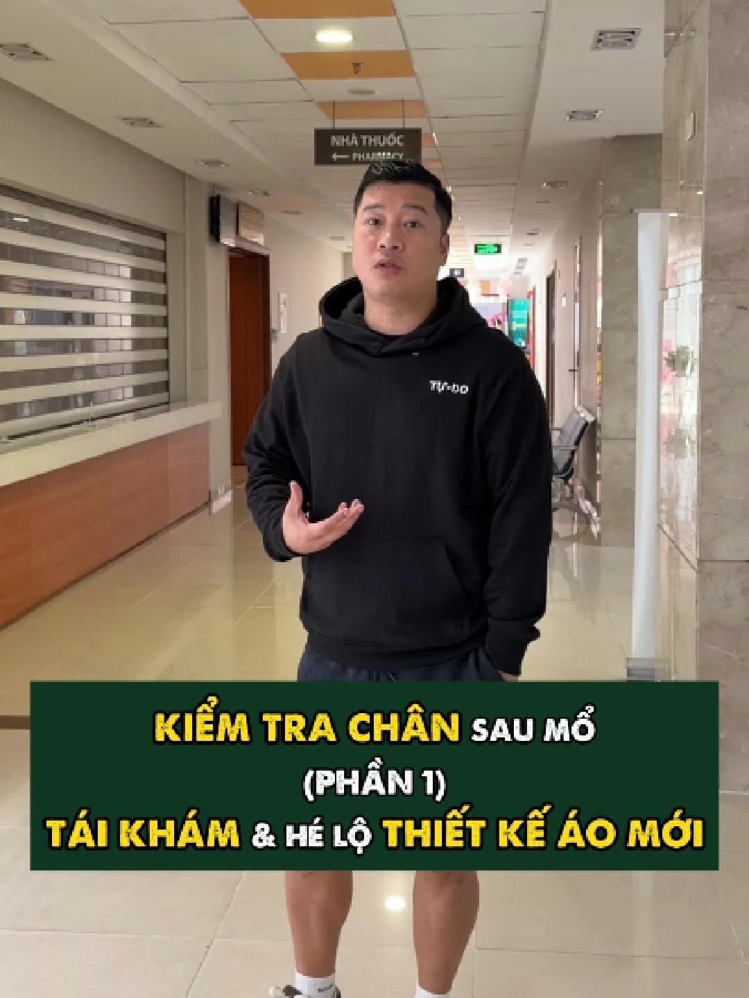Kiểm tra chân sau mổ | Phần 1 | Tái khám & hé lộ thiết kế áo mới #tuantudo #quannhautudo #LearnOnTikTok #vtmgr