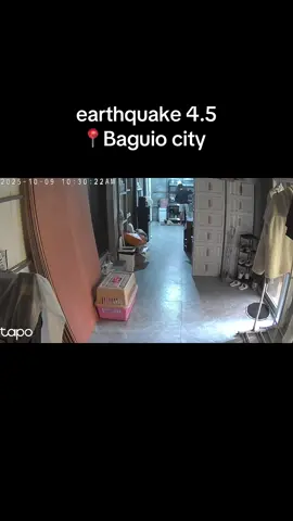october 9 2025 4.5 earthquake #earthquake #baguiocity 