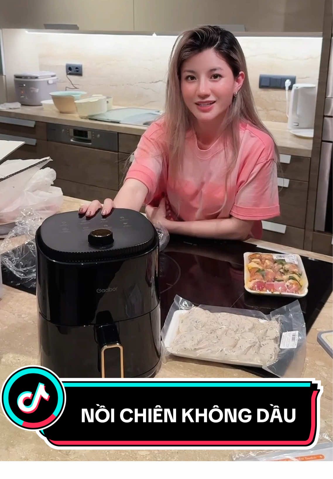 Nồi chiên không dầu nha gaabor xịn lắm #noichienkhongdau #noichienkhongdaudanang #gaabor #haiyenhappy 