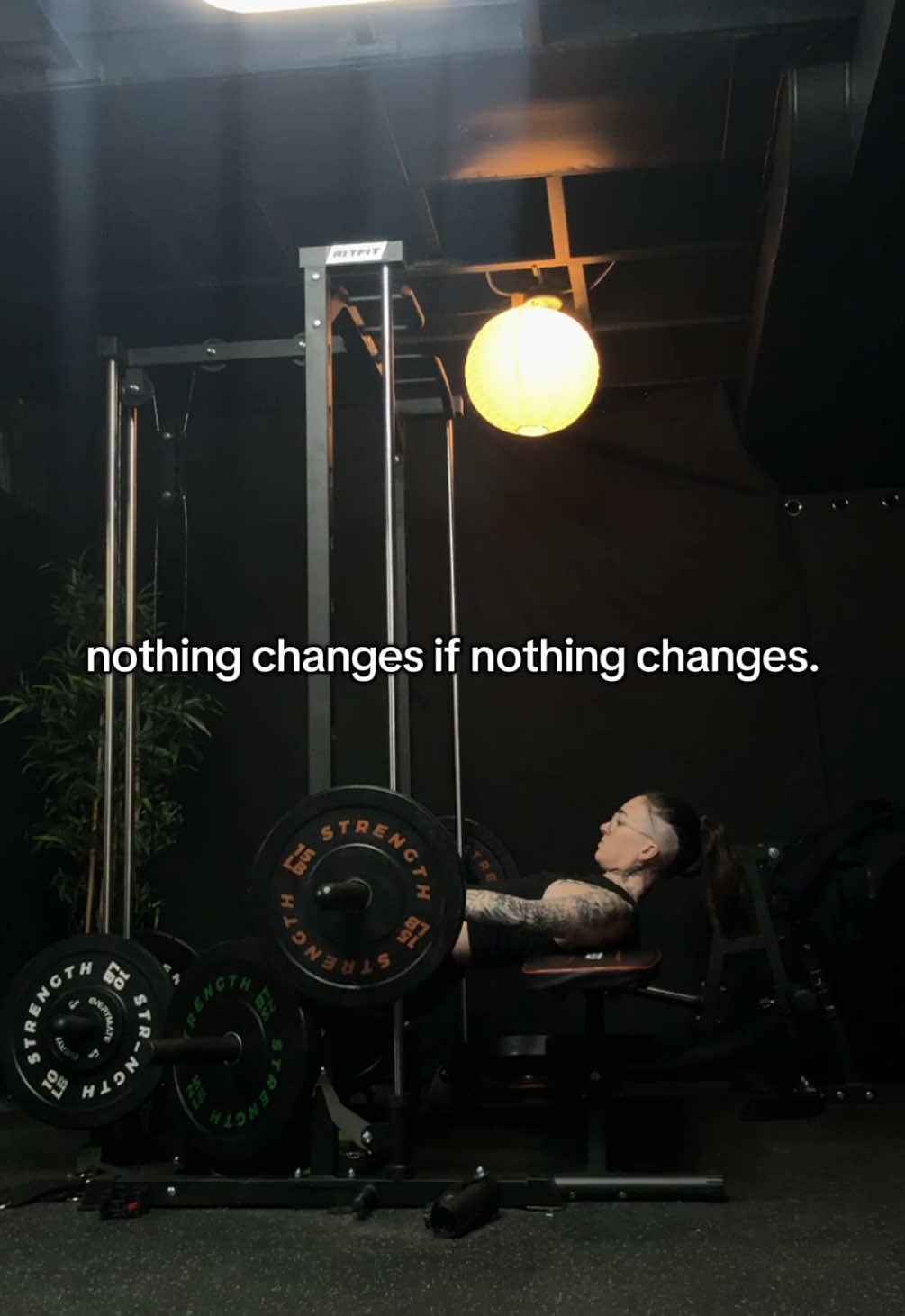 Discipline>motivation #gymmotivation #heavilytattooed #workoutmotivation #smithmachine #winterarc