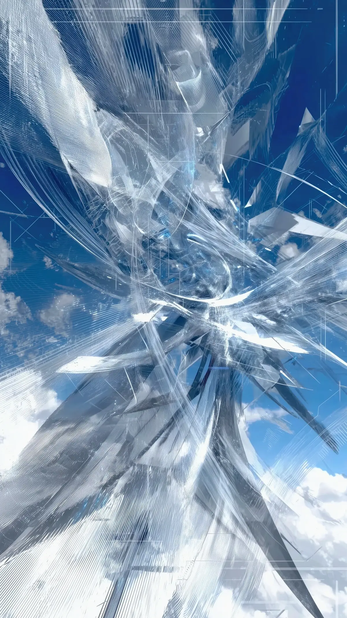 if the future could breathe. #digitalart #fyp 