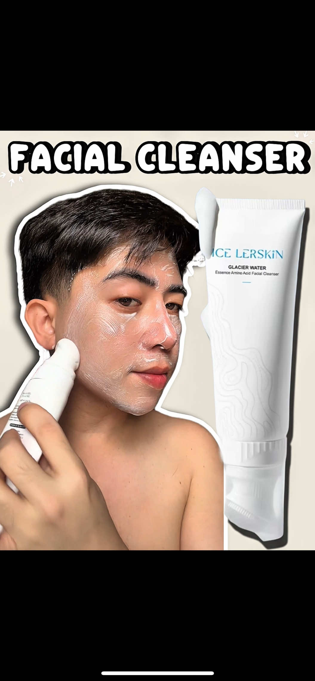 Say goodbye to oily skin and dark spots for a clearer, radiant glow with ICE LERSKIN GLACIER WATER Essence Amino Acid Facial Cleanser! A facial cleanser infused with 8 amino acids and natural glacier water, providing gentle cleansing along with supermolecule niacinamide and 377 essence for skin brightening and radiance, revealing a clear and vibrant complexion. #icelerskin #icelerskinglacierwaterfacialfoamcleanser #icelerskinph #icelerskinfacialcleanser #icelerskincleanser 