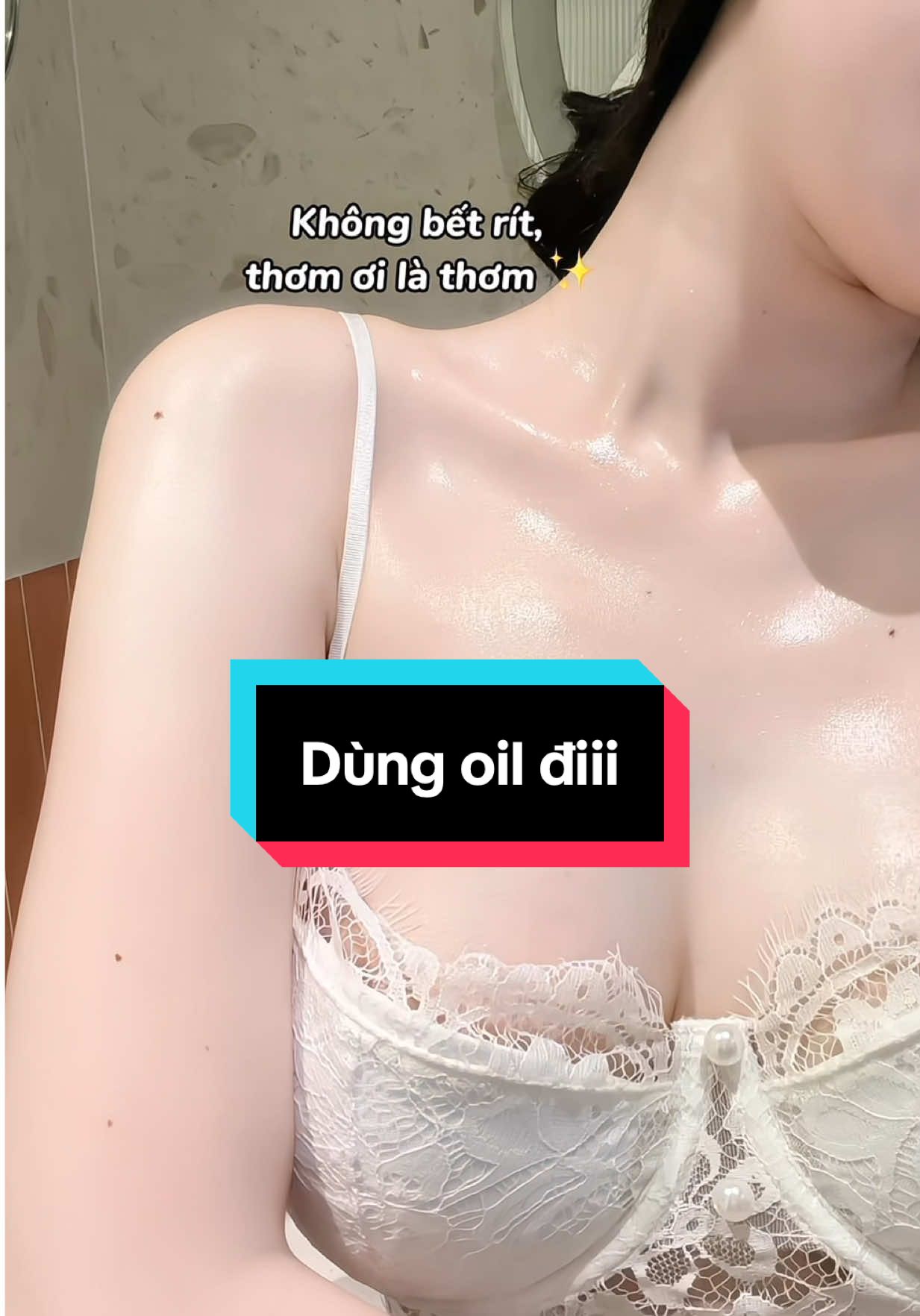 Thử dùng oil điii #bodyoicami #camicosmetic #dadepdangxinh 
