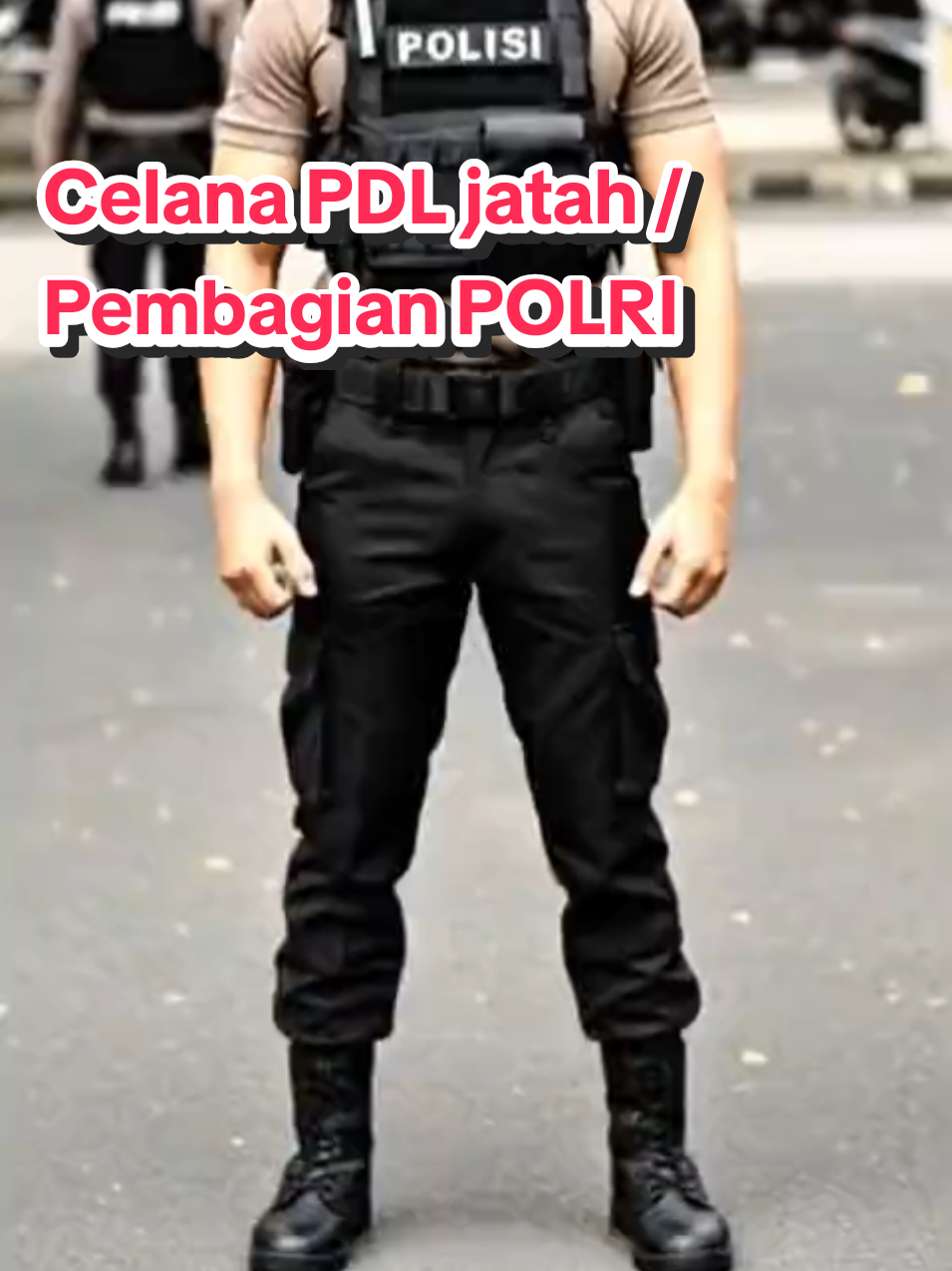 Celana PDL hitam dan coklat gelap jatah pembagian polri #pdlhitambrimob #pdlpembagianjatahpolri #satpamstorys #komedysatpam #profesisatpam 
