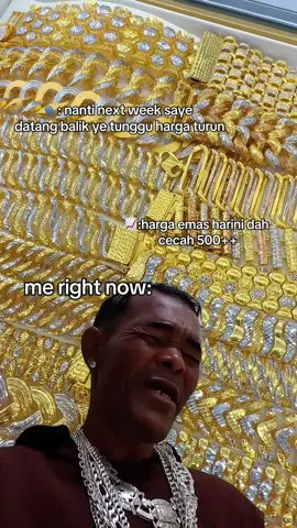 last week 490++ this week dah 500++ naik laju tauu😭😭so tunggu ape lagi kalau nak beli cepat cepat datang ke husin gold🤗🫣 #husingoldpekan #fyp #emas #gold #hargaemas 