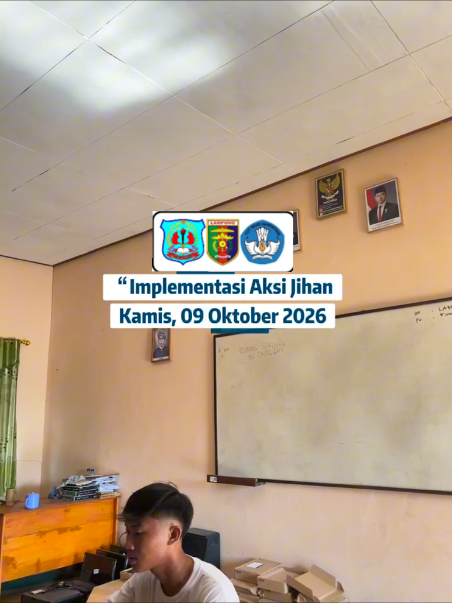 Terimakasih Disdikbud Lampung yang telah memfasilitasi kegiatan Aksi Jihan ini😍✨, Alhamdulilah Implementasi Aksi Jihan telah berjalan dengan sukses dan lancar 💚✨, Semoga hasil dari kegiatan ini dapat meningkatkan kesiapan dan motivasi peserta didik untuk mensukseskan UTBK 🤲✨ #utbk #2025 #kelas12 #disdikbudlampung #lampung 