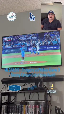 MLB NLDS - Dodgers vs Phillies Game 3 - Tommy Edman Solo Home Run!!! #MLB #NLDS #LosAngelesDodgers #ladodgers @MLB @Los Angeles Dodgers @Dodgers Nation @HBO Max 