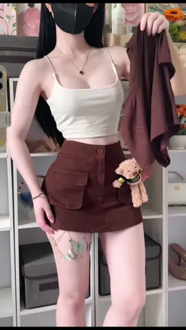 Set áo thun kèm cả gấuuu #xuhuong #reviewlamdep #reviewquanaonu #viral #outfit 