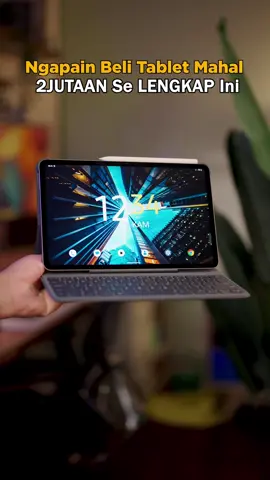 Tablet 2 Jutaan Fitur Lengkap 💥 Inifinix XPad 20 PRO  Punya Layar 12” 2K 90Hz Chipset Helio G100, RAM8GB/256GB Baterai 8000mAh, 4G LTE Bisa X Pencil & Keyboard Siap Buat Belajar, Kerja sampe Gass PUBG Mobile 🎮  @Infinix Indonesia #InfinixXpad20Pro Link Beli ada di bio. 🔗