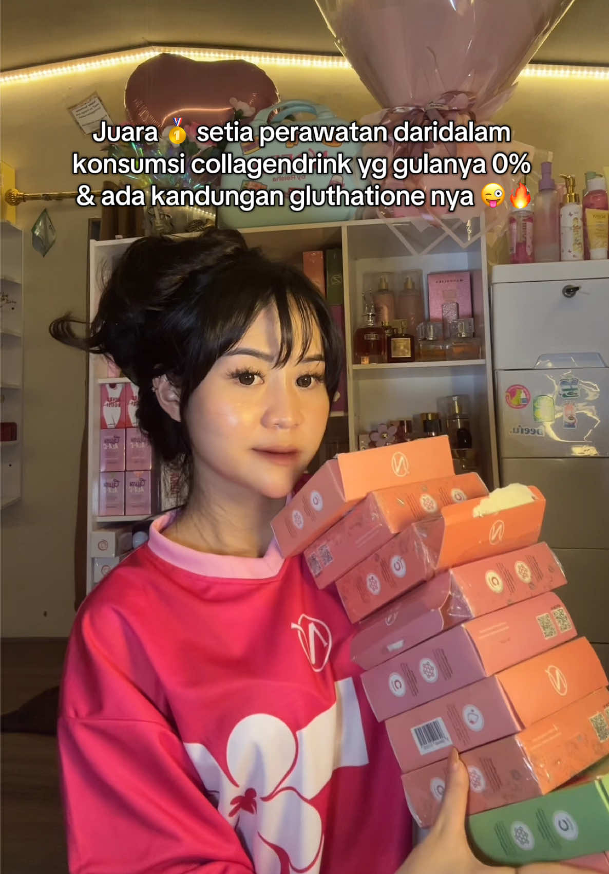 Dapet cerahnya dapet glowingnya 🤩 #tipsglowup #noeracollagendrink #collagendrink #mencerahkankulit 